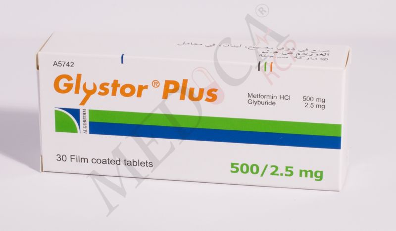 Glystor Plus 500/2.5mg
